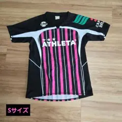 ATHLETA ストライプ 半袖Tシャツ Sサイズ