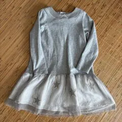 kate spade グレー長袖ワンピース 120