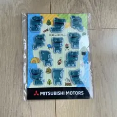 三菱自動車 デリカミニ デリ丸。 ステッカー シール