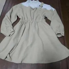 ◎ALGY◎ベージュ ワンピース◎140