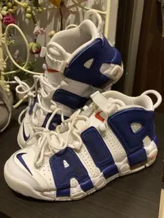 NIKE Air More Uptempo ホワイト オレンジ 21cm - メルカリ