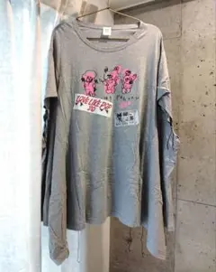 【美品】aiko LOVE LIKE POP 20 Tシャツ グレーのサムネイル