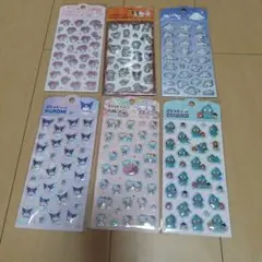 【コンプリート】サンリオプクっとシール６シートセット