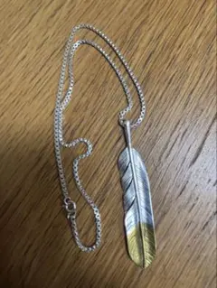 ろーぐすzero フェザーネックレス シルバー925 - メルカリ