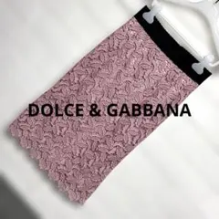 DOLCE & GABBANA ドルガバ ピンク　タイトスカート　レースのサムネイル