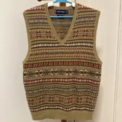 POLO GOLF Vネックニットベスト