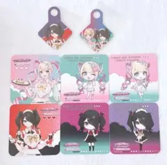 ニディガ　超てんちゃん　あめちゃん　スイパラ　コースター　コンプリートセット