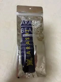 嵐を旅する展覧会 BEAMS ラゲッジマーク 紫色　松本潤