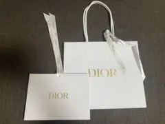 Dior 紙袋セット　２点セット