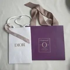 Dior ショッピングバッグとChapeaud'バッグセット