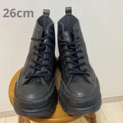 コンバース　オールスター　トレックウェーブ　レザー　ハイカット