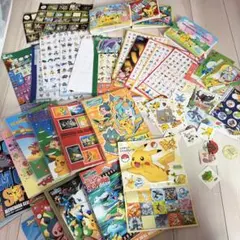 ポケモン 下敷き ピカチュウ 二種 他一種 計三点 おまけ付き - メルカリ