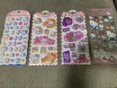 は*☆様 ハローキティ　ウォーターイン　コットンパフィー　クリアキャンディ