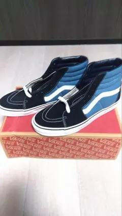 VANS Sk8-Hi ネイビー/青 28cm