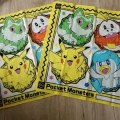 【新品未使用品】ポケットモンスター ハンカチ2枚セット