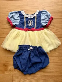 【美品】 バースデイ Cottoli 白雪姫 ワンピース 70cm
