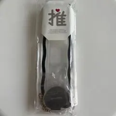 【新品未使用】3COINS 推し活アクリル銀テケース ブラック　黒のサムネイル