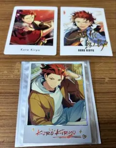 【プロフ商品説明必読】あんスタ ぱしゃっつ 星楽カード 鬼龍紅郎 セット