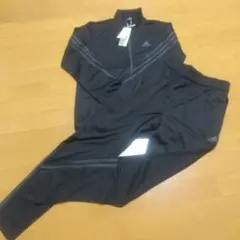 adidas ブラック ジャケット パンツ セット【新品未使用】
