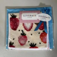 LOVERARY BY FEILER ストロベリードット　ハンカチポーチ　新品
