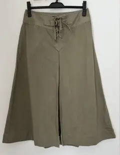 Ralph Lauren ラルフローレン　カーキロングスカート