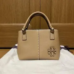 Tory Burch ベージュ ハンドバッグ ショルダーバッグ