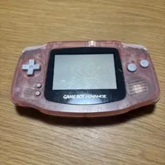 ゲームボーイアドバンス 本体 クリアピンク　動作確認済