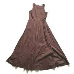 MARIHA 夏のレディのドレスロングワンピースマキシ丈コットンボリューム