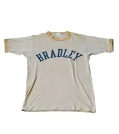 70s Champion　バータグ初期　両面染み込みプリント リンガーTシャツ