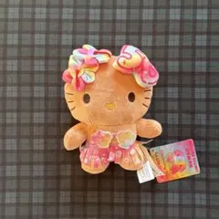 ハローキティ 50周年記念 ハワイ限定ぬいぐるみ 日焼けキティ