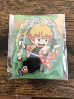 鬼滅の刃 全集中展 東京会場 ご当地イラストアクリルチャーム　我妻 善逸