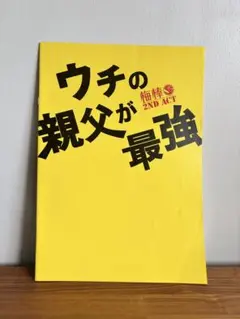 梅棒 ウチの親父が最強 パンフレット