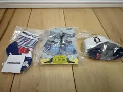 ミキハウスなどベビー靴下 3足セット 7〜10cm