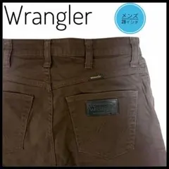 Wrangler ラングラー メンズ パンツ ブラウン 28インチ