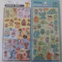 ボンボンドロップシールディズニークラッシック　モンスターズインク　2枚セット