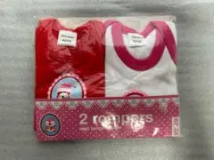 長袖ロンパース 2枚セット 62/68