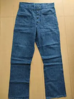 86′ 1986年製 us navyセーラーパンツ IDEALジップ - メルカリ