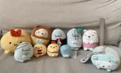 すみっコぐらし　ぬいぐるみ10体セット