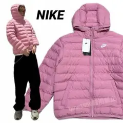 ナイキ ダウン L ピンク キッズ ジュニア ジャケット マイクロ フーディー
