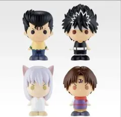 幽遊白書 一番くじ F賞 SOFVICちゅ 全4種 コンプリートセット