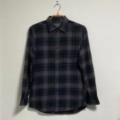UNIQLO ユニクロ　FLANNEL フランネル 長袖シャツ S チェック柄