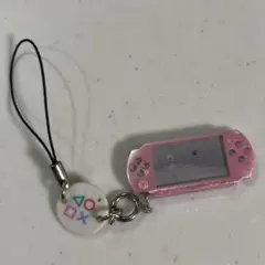 平成レトロ PSP ミニチュア ストラップ ピンク