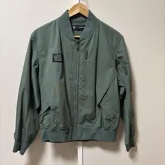 GU UNDERCOVER リブブルゾン　Sサイズ オリーブ