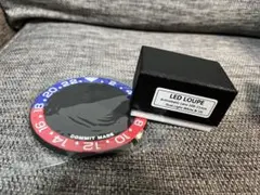 新品未使用◆コミット銀座◆非売品ノベルティグッズセット◆LEDルーペ&コースター
