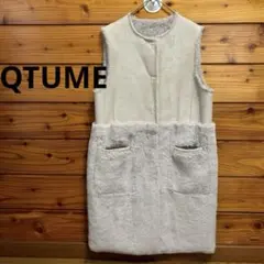 ジレ ロングベスト