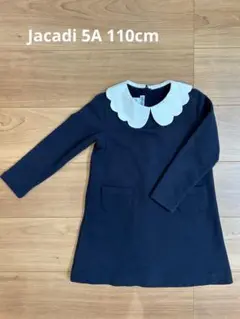 Jacadi 花柄ワンピース 8A ネイビー Jacadi 花柄ワンピース 8A ネイビー 12/16迄 JACADI リバティ 花
