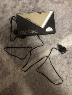 カシオ　カード　ラジオ　AMカードラジオ　CASIO RD-22 ジャンクのサムネイル