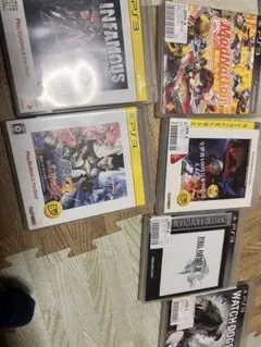 PS3 ゲームセット inFAMOUS, Watch Dogs, 他