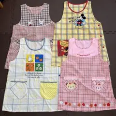 エプロン　保育士　介護士　幼稚園　まとめ　セット