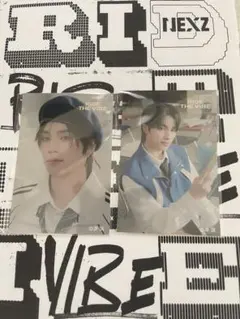 NEXZ オンラインくじ オリジナルステッカー  ソゴンB　ハルA 2枚セット